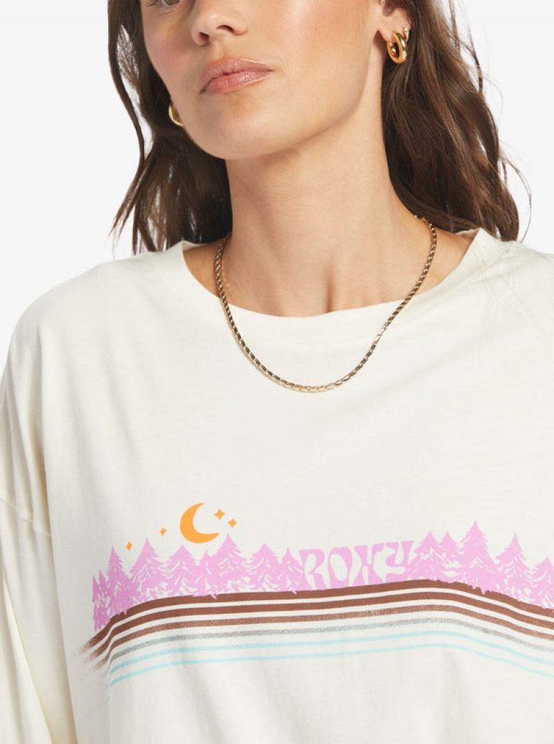 Roxy Forest By Night Olst T-shirts | 51897-BTLA