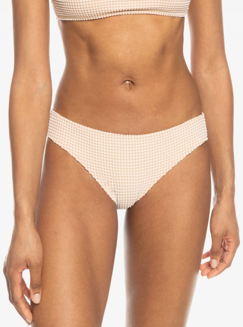 Roxy Gingham Hipster Bikinihosen | 10853-ALHC