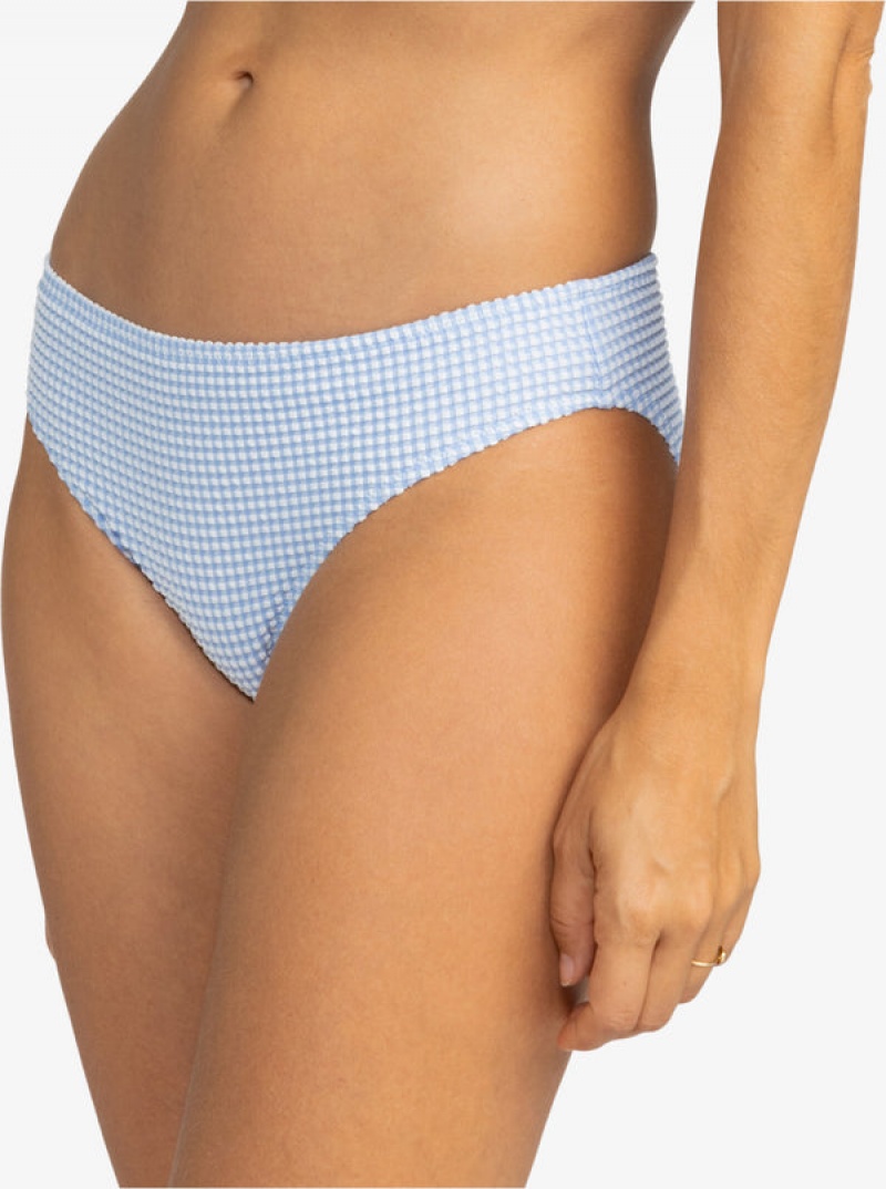 Roxy Gingham Hipster Bikinihosen | 85763-CIBH