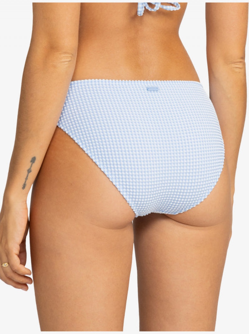 Roxy Gingham Hipster Bikinihosen | 85763-CIBH