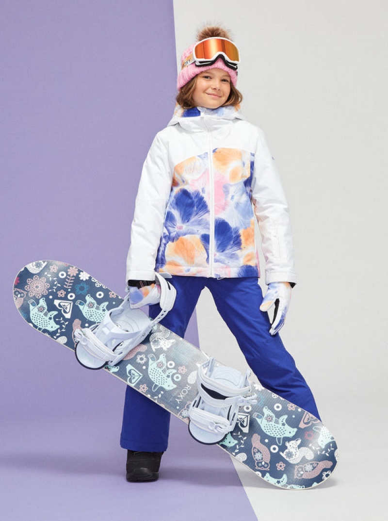 Roxy Greywood Technical Snowboardjacken Mädchen | 31854-LBEQ