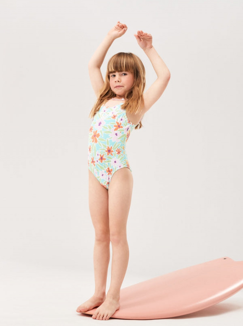 Roxy Hawaiian Spirit One-Piece Bademode Mädchen | 74298-UEGV