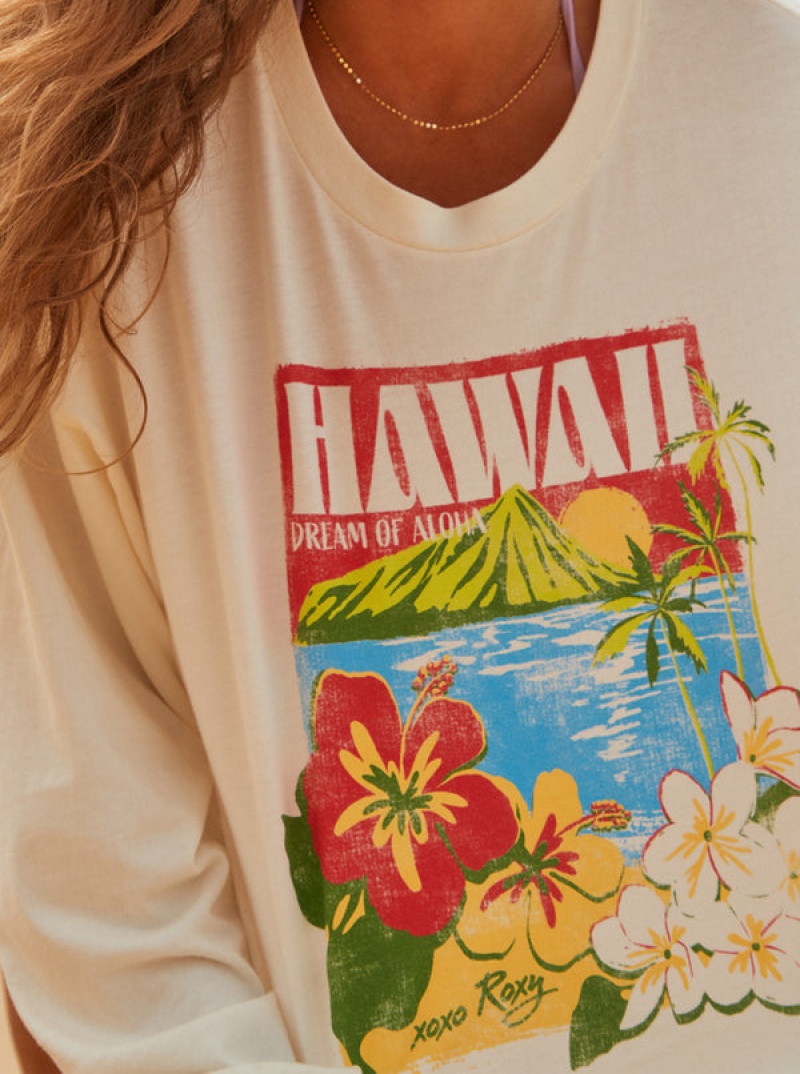 Roxy Hawaiian Vacay Olsc T-shirts | 61354-NZVE