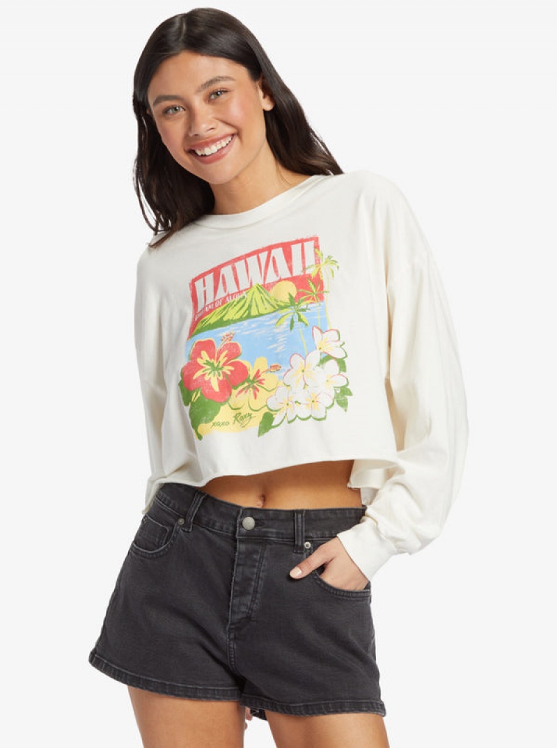 Roxy Hawaiian Vacay Olsc T-shirts | 61354-NZVE