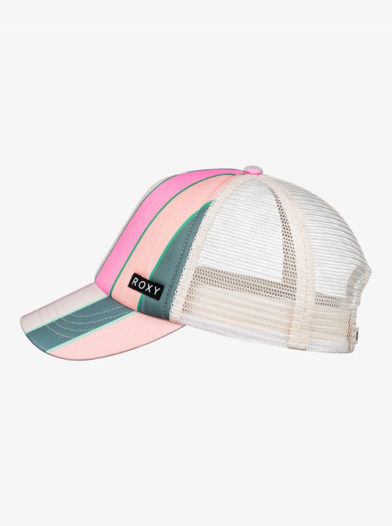 Roxy Honey Coconut Trucker Hüte Mädchen | 14925-OUGS