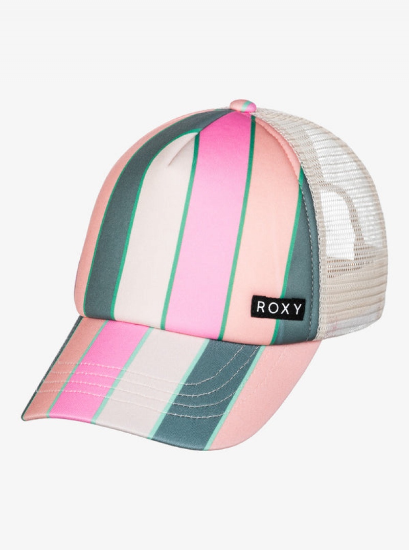 Roxy Honey Coconut Trucker Hüte Mädchen | 14925-OUGS