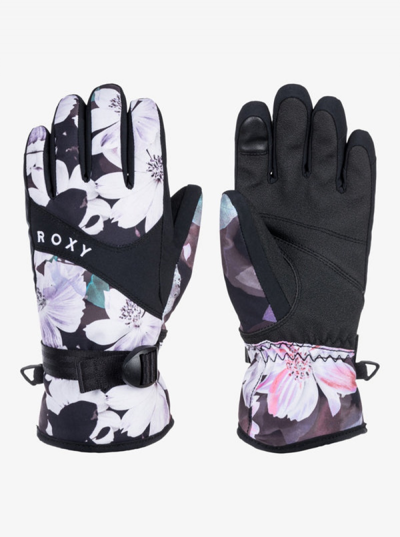 Roxy Jetty Technicalboard/Ski Handschuhe Mädchen | 15428-OBRK