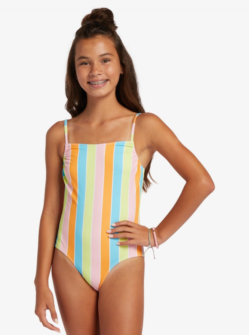 Roxy Last In Paradise One-Piece Bademode Mädchen | 74609-JTAX