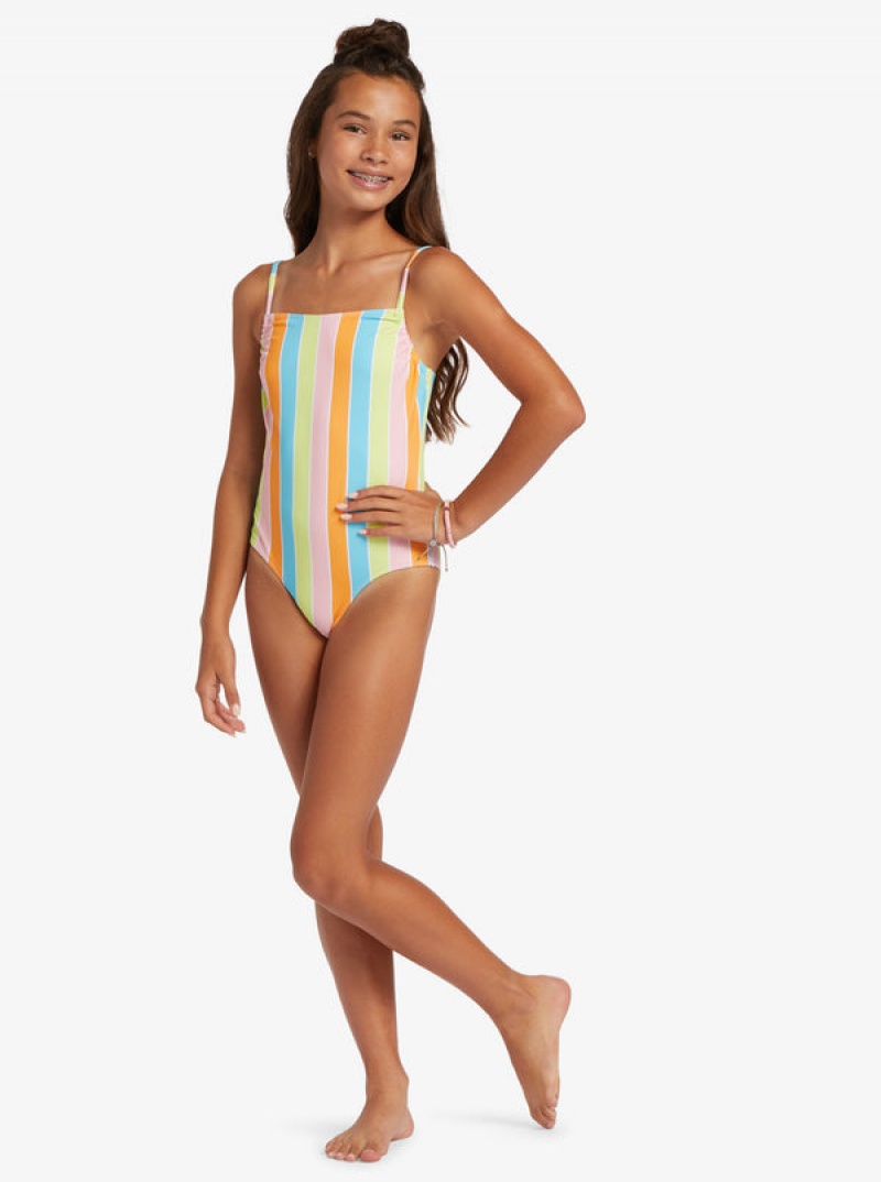 Roxy Last In Paradise One-Piece Bademode Mädchen | 74609-JTAX