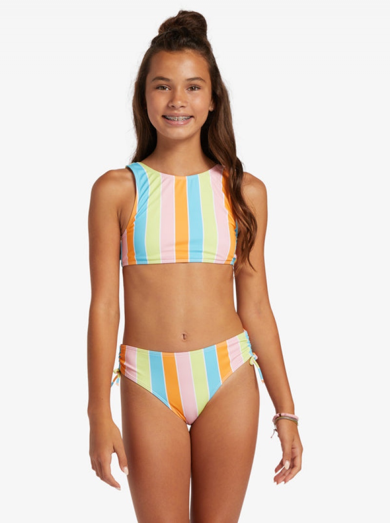 Roxy Last In Paradise Two Piece Set Bademode Mädchen | 85127-FAEW