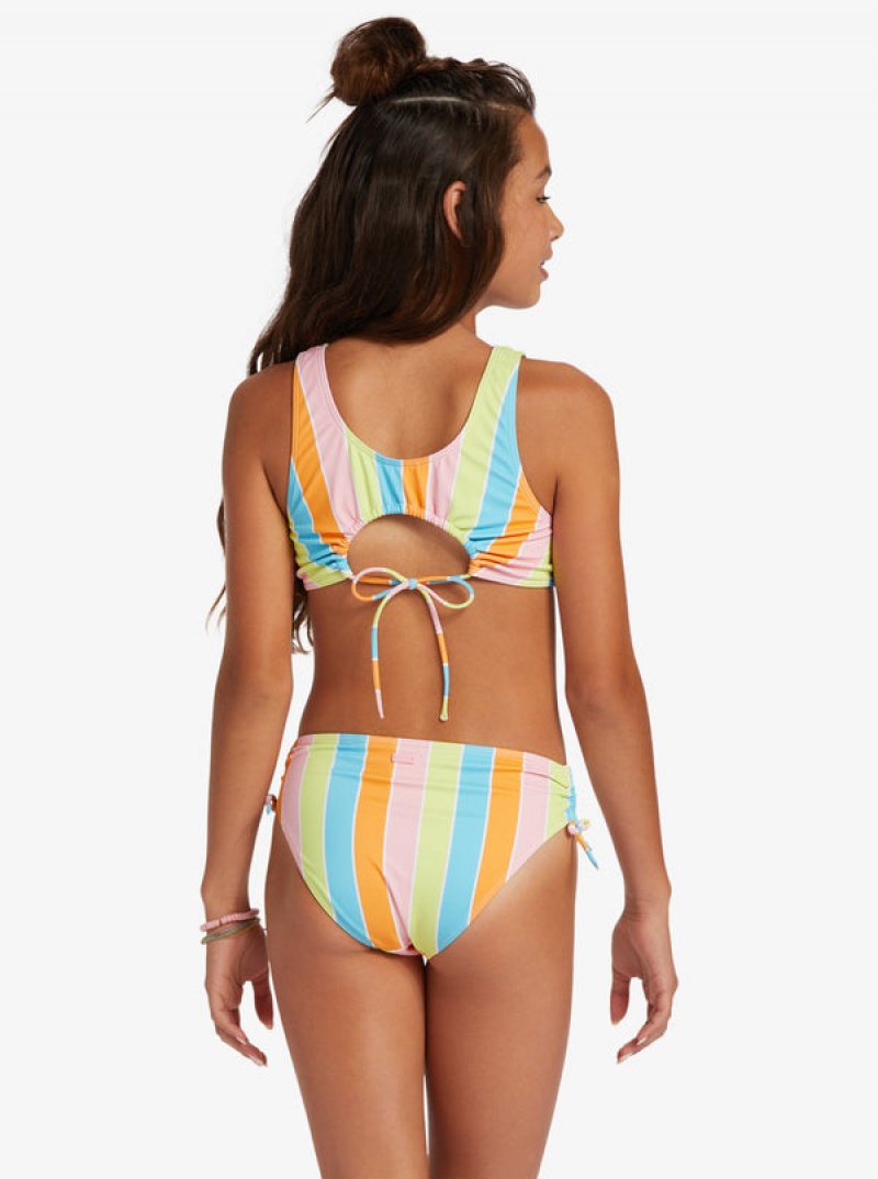 Roxy Last In Paradise Two Piece Set Bademode Mädchen | 85127-FAEW