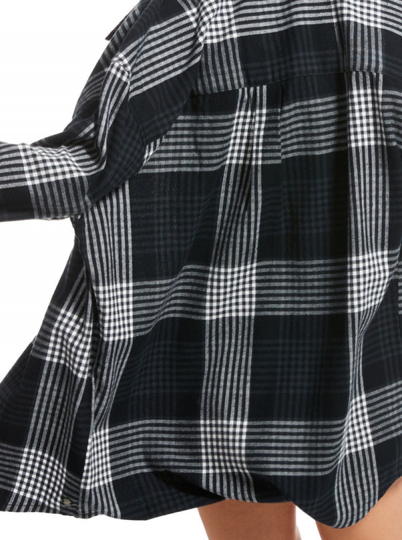 Roxy Let It Go Flannel Long Sleeve Oberteile | 29543-EZXN