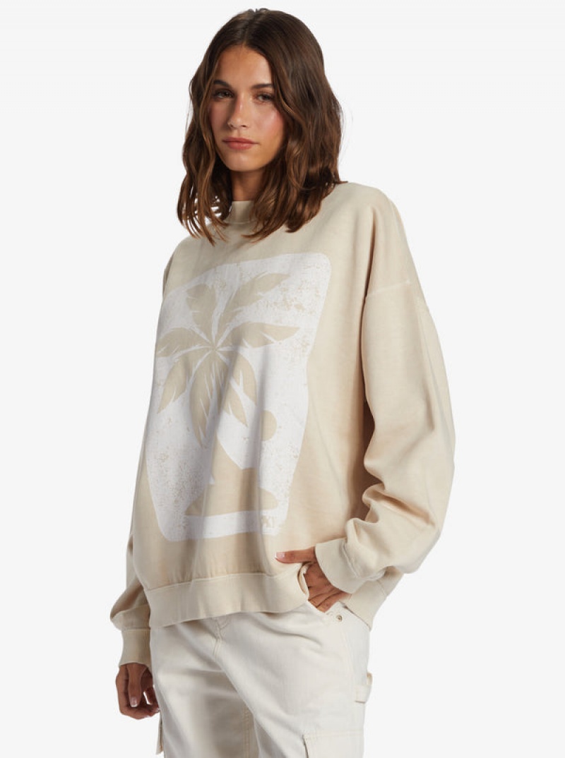 Roxy Lineup Oversized Crew Neck Loungewear | 38469-NKLX