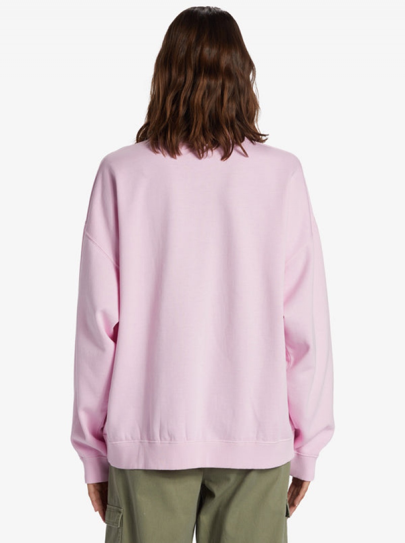 Roxy Lineup Oversized Crew Neck Loungewear | 86403-XDTA