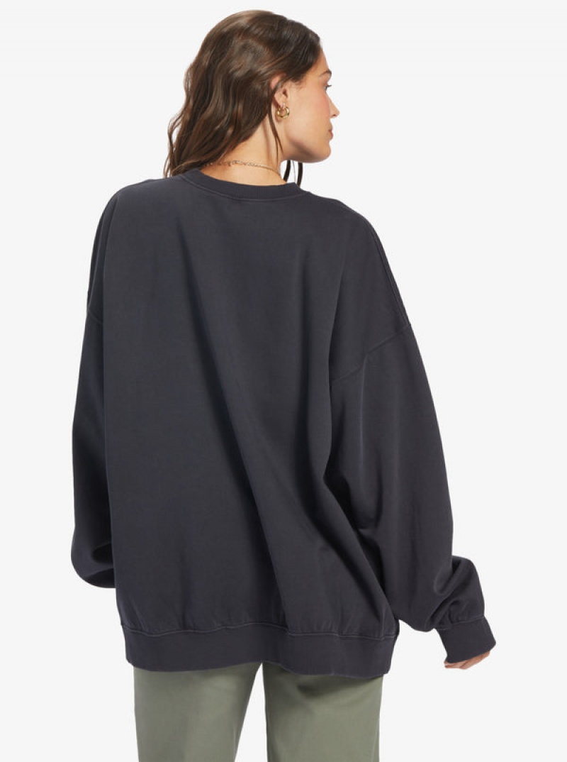 Roxy Lineup Oversized Crew Neck Loungewear | 53219-NSQH