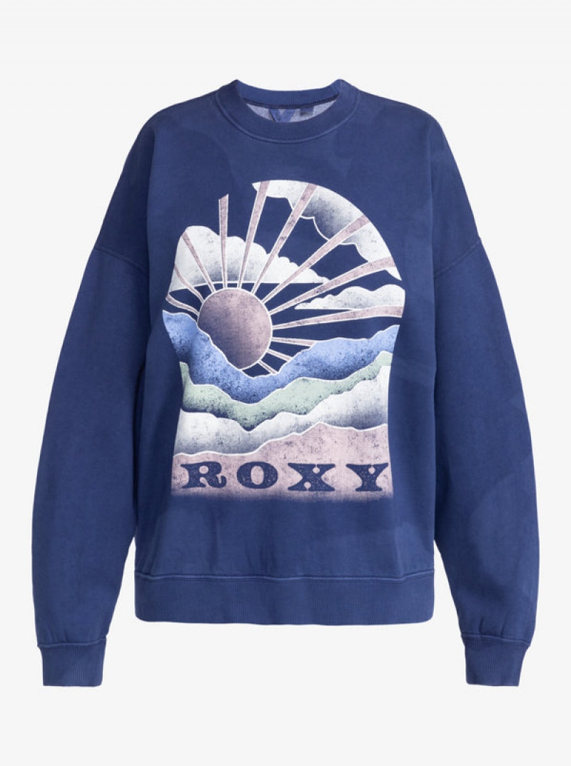 Roxy Lineup Oversized Crew Neck Loungewear | 75208-WSIX