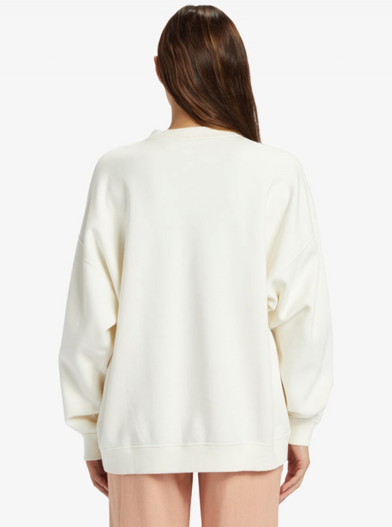 Roxy Lineup Oversized Crew Neck Loungewear | 31596-SWVO