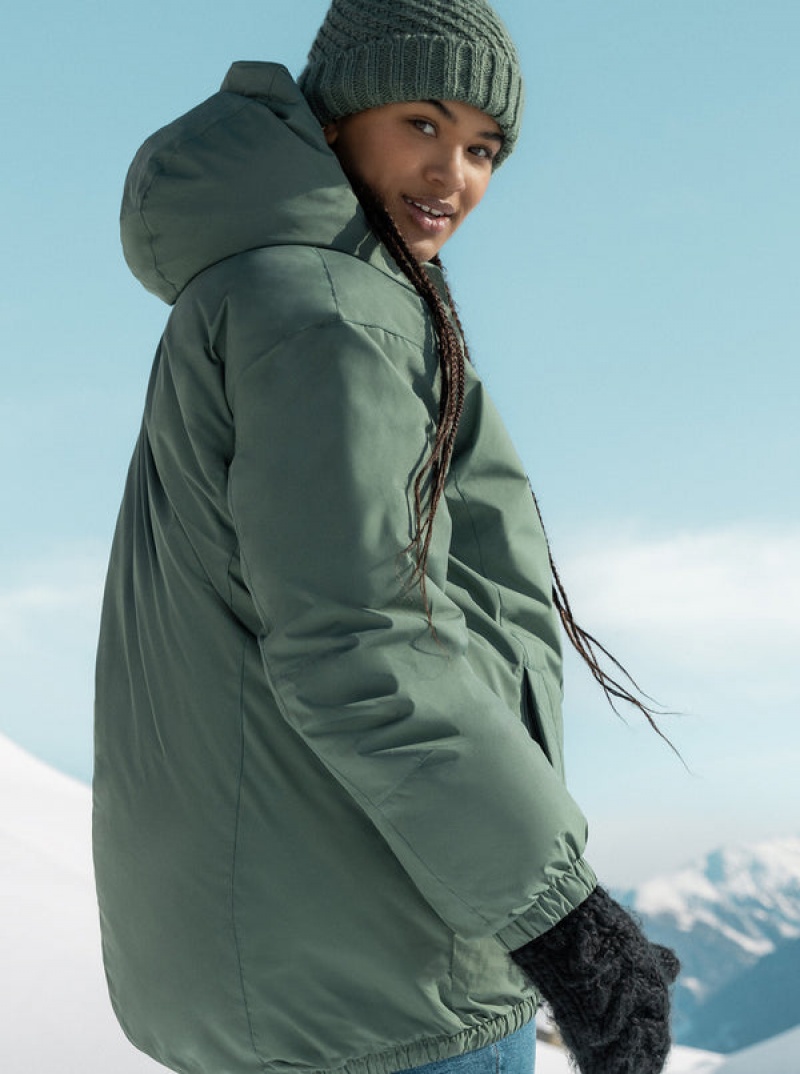 Roxy Lofty Cloud Winter Parka Jacken | 58267-DMBS