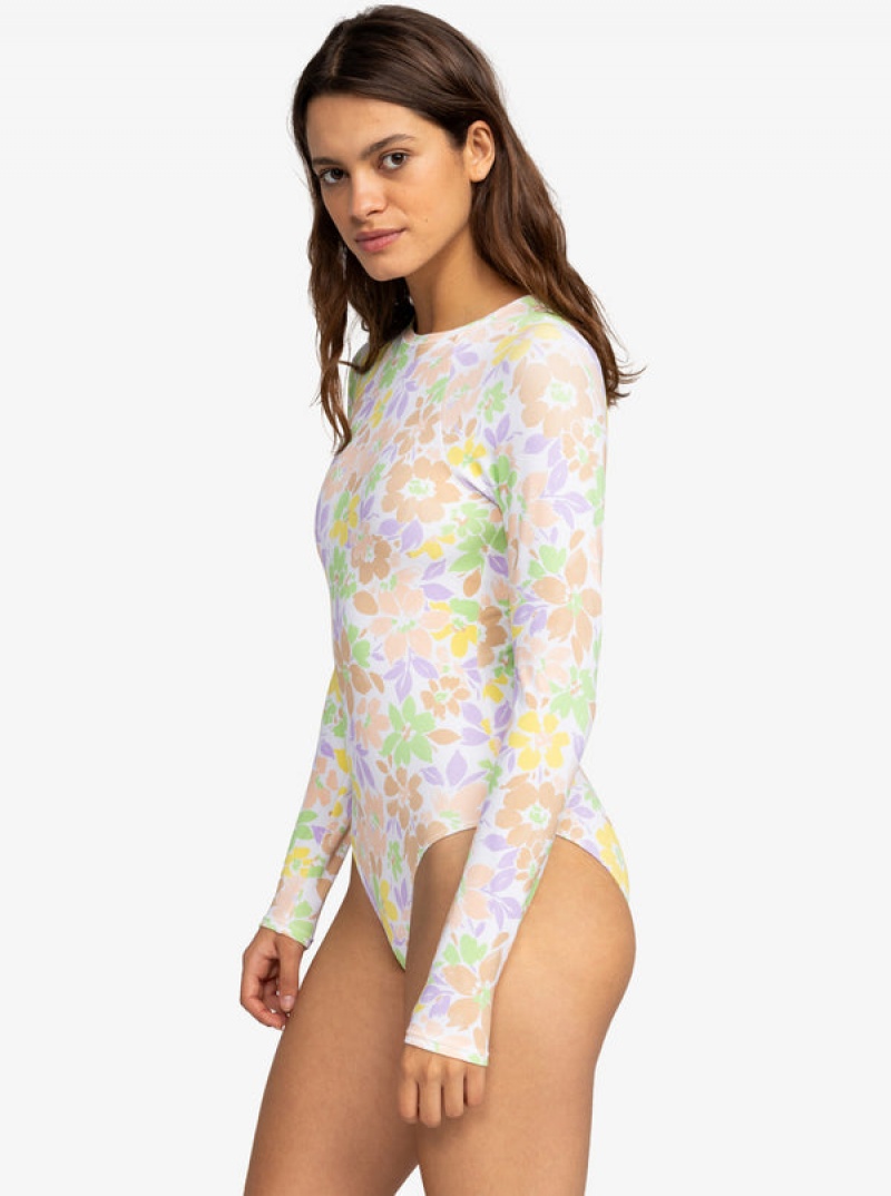 Roxy Mode Long Sleeve 2 Badeanzüge | 40269-CKZY