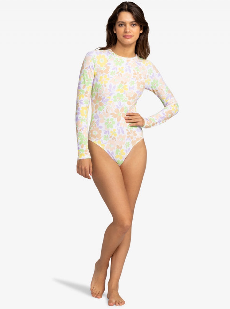 Roxy Mode Long Sleeve 2 Badeanzüge | 40269-CKZY