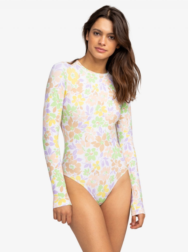 Roxy Mode Long Sleeve 2 Badeanzüge | 40269-CKZY