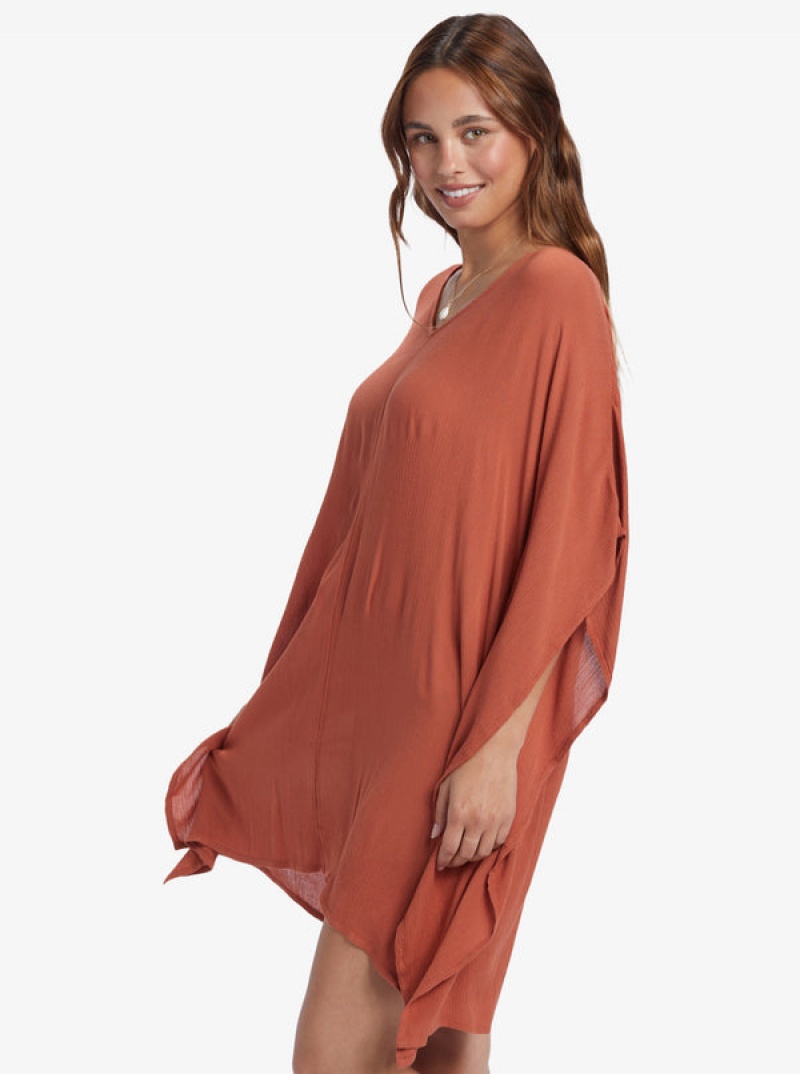 Roxy Moon Blessing Poncho Kleid | 80923-EAWD