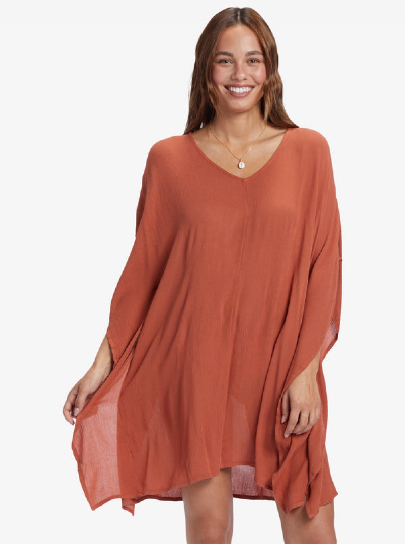 Roxy Moon Blessing Poncho Kleid | 80923-EAWD