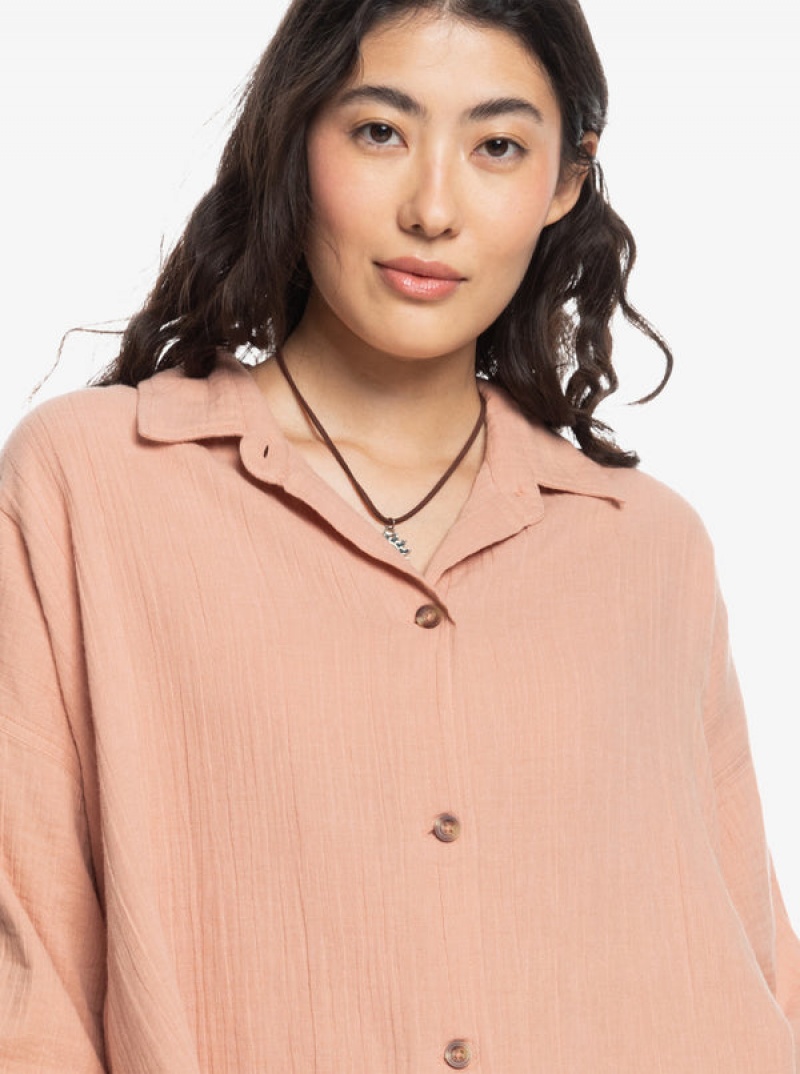 Roxy Morning Time Long Sleeve Oberteile | 14602-RBAG