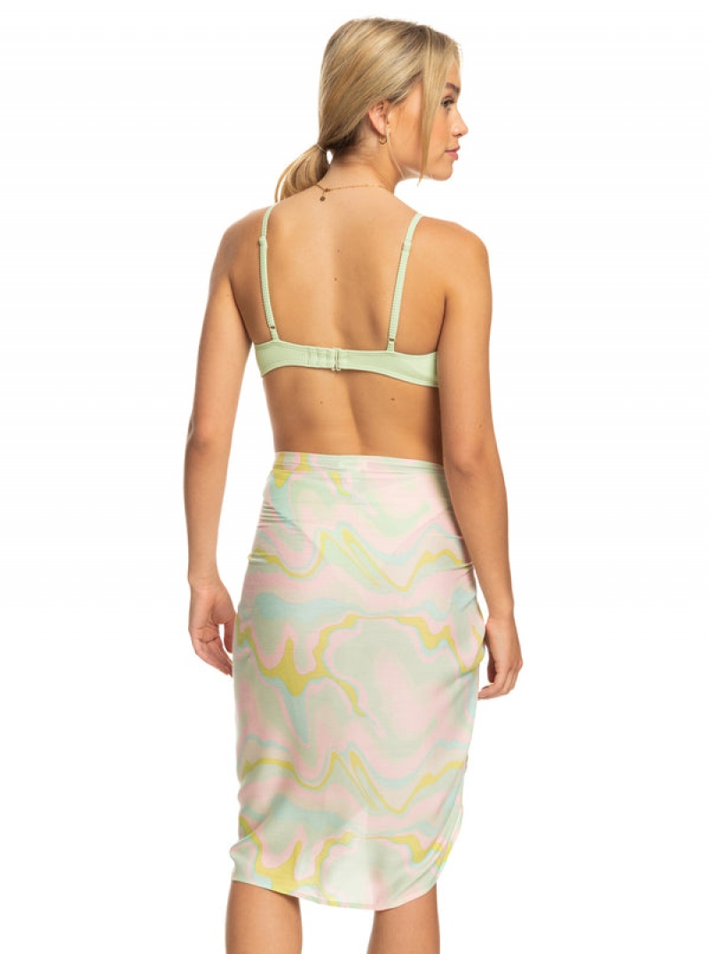 Roxy New Beach Day Multi-Wear Sarong Kleid | 80723-VGXE