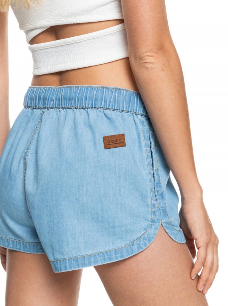 Roxy New Impossible Denim Kurze Hose | 76058-QKCO