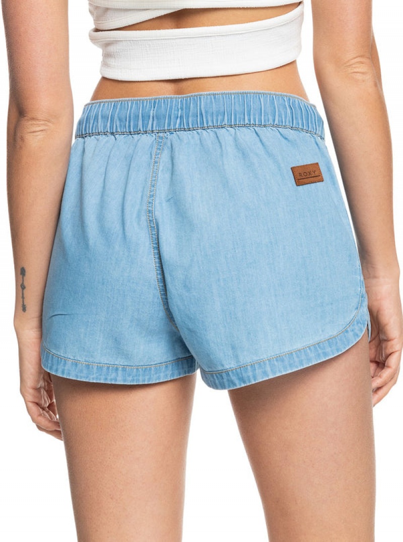 Roxy New Impossible Denim Kurze Hose | 76058-QKCO