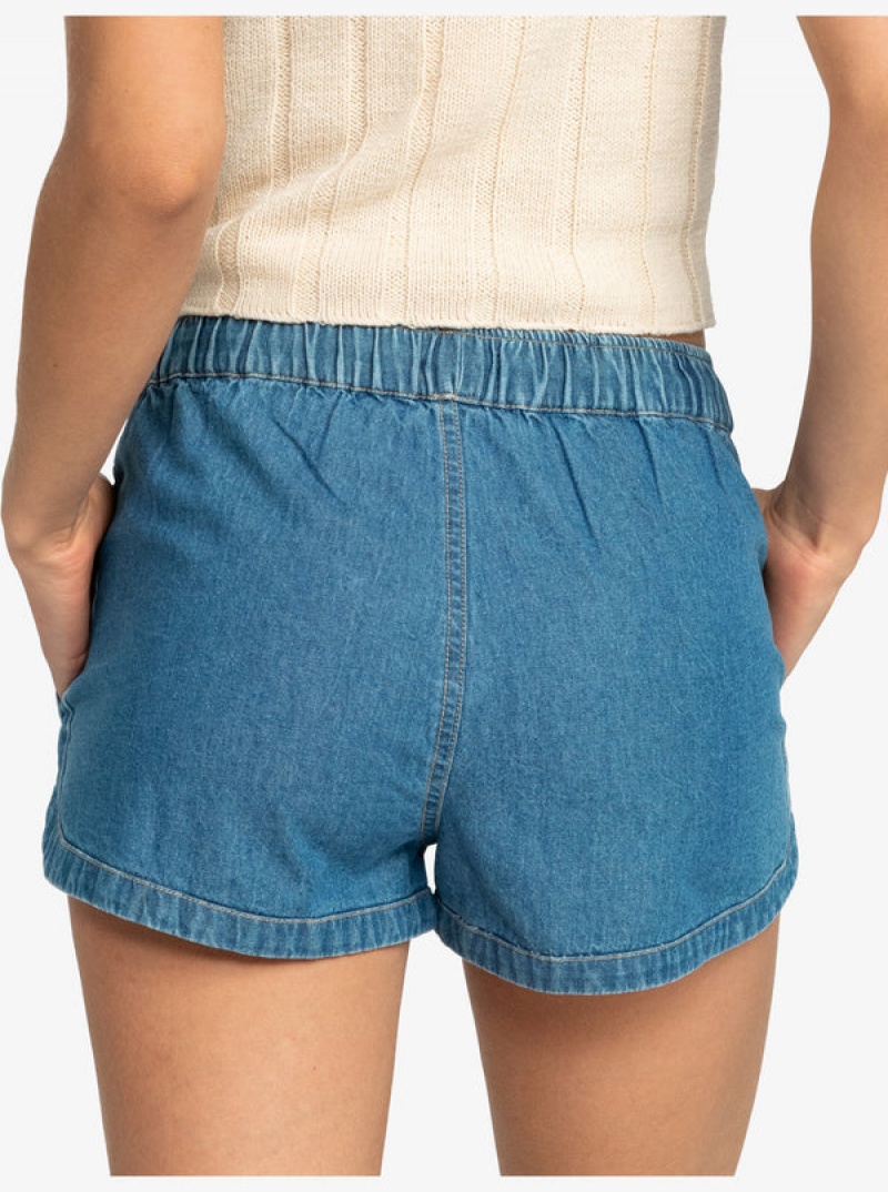 Roxy New Impossible Denim Kurze Hose | 92318-JSVI