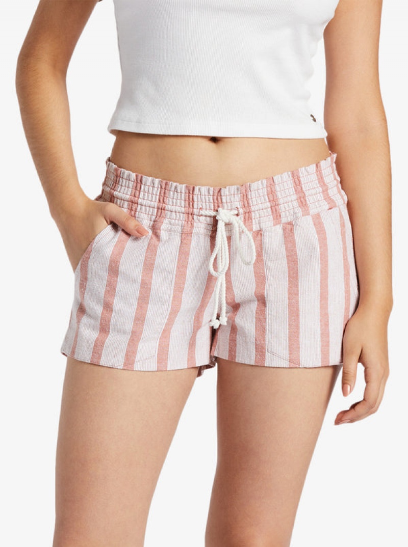 Roxy Oceanside Elastic Taille Kurze Hose | 59371-HFTO