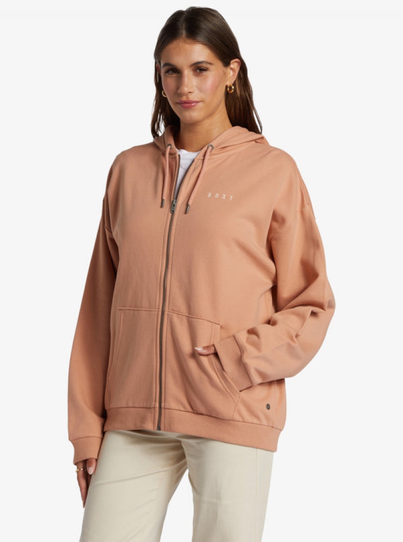 Roxy Oversized Evening Hike Hoodie | 74621-JPKA