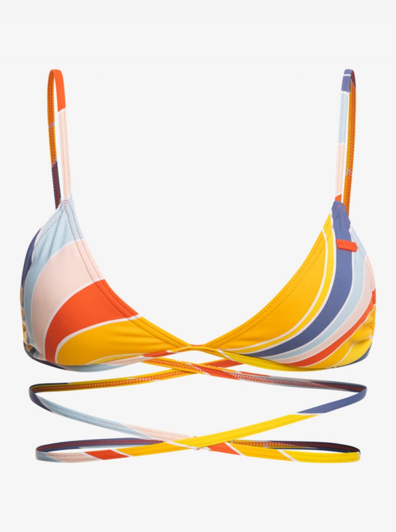 Roxy Palm Cruz Triangle Bikinioberteile | 97815-NQKE