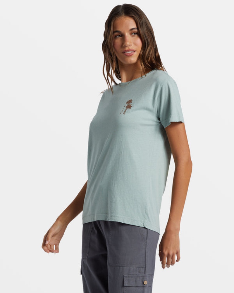 Roxy Palm Springs Boyfriend T-shirts | 57931-JWLI