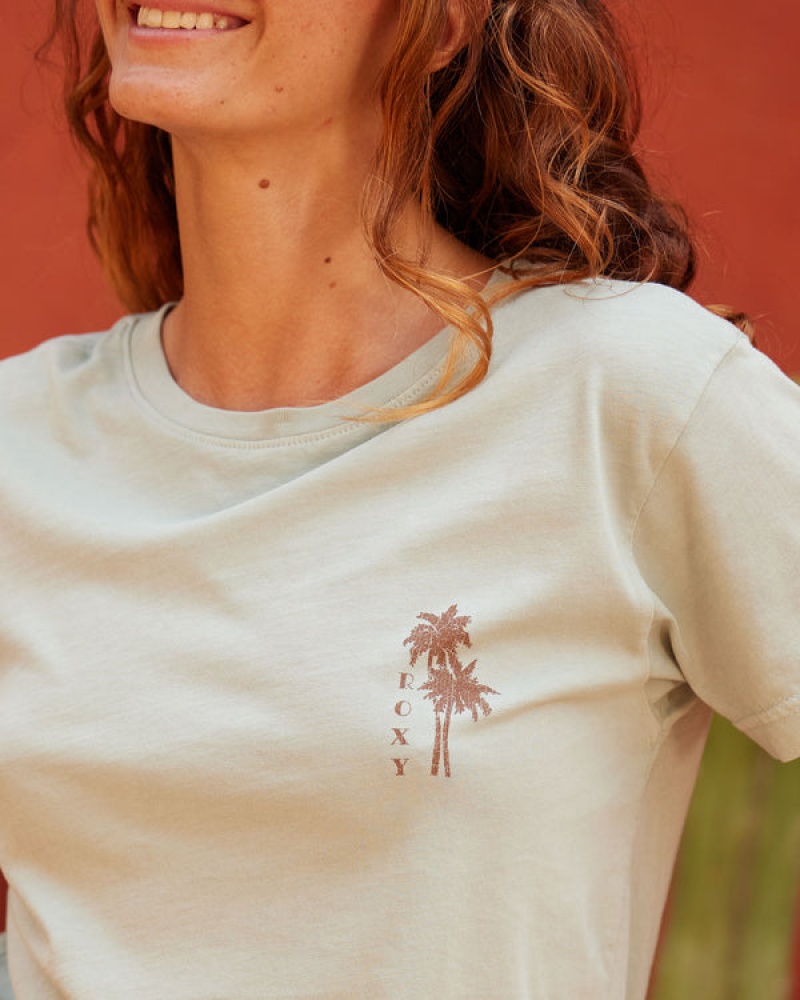 Roxy Palm Springs Boyfriend T-shirts | 57931-JWLI