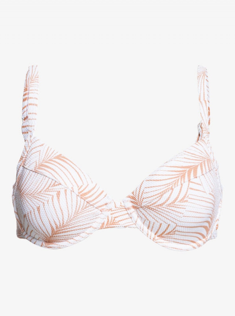 Roxy Palm Tree Dreams Underwired D-Cup Bikinioberteile | 06542-UYXH