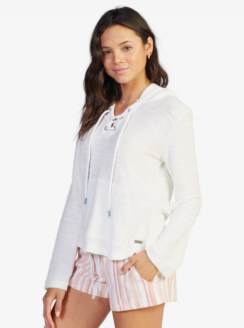 Roxy Pearling Oversized Poncho Stylen Hoodie | 94301-KVQC