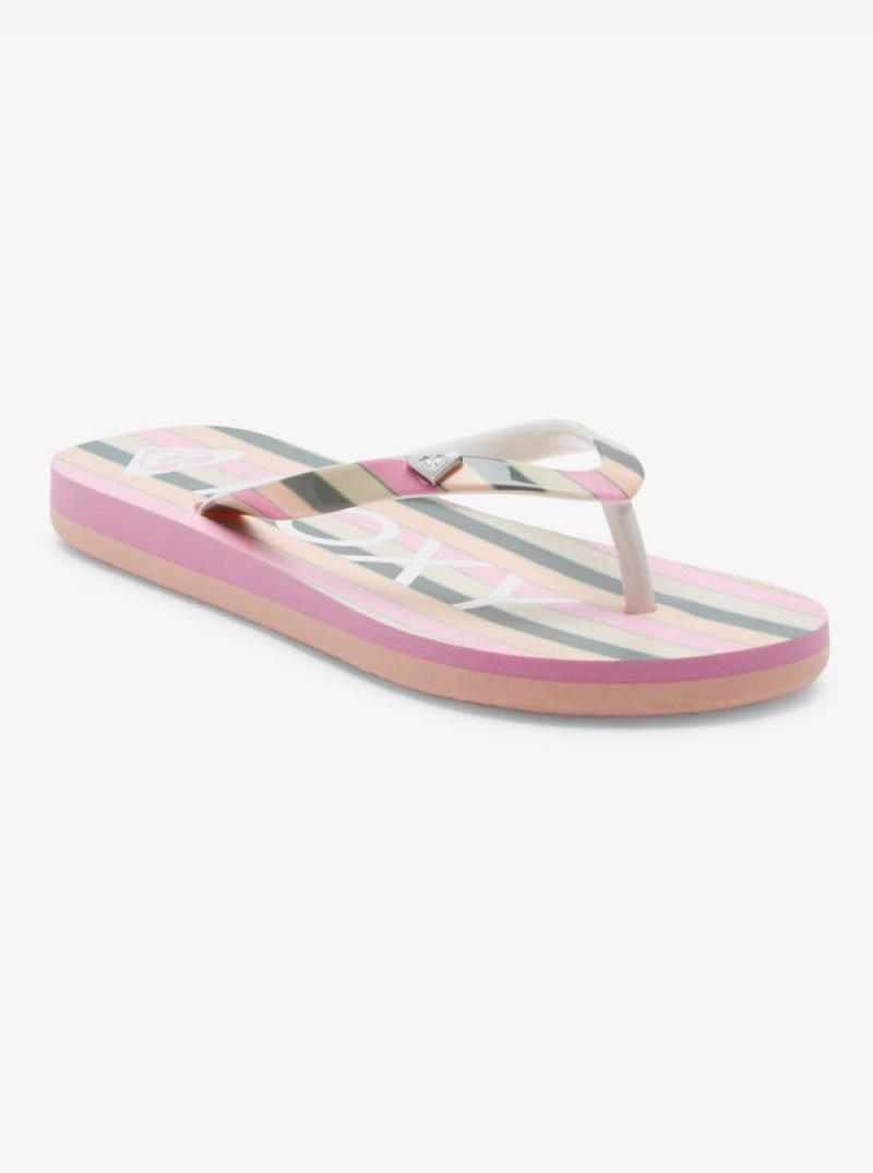 Roxy Pebbles Sandalen Mädchen | 24596-AYHK