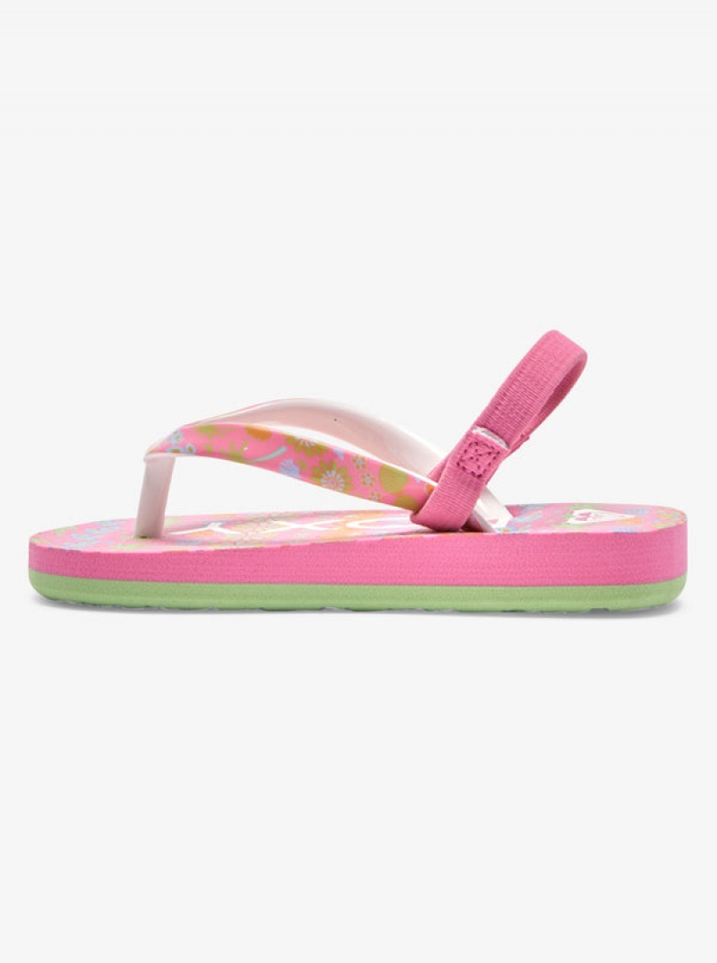 Roxy Pebbles Sandalen Mädchen | 63745-OGBT