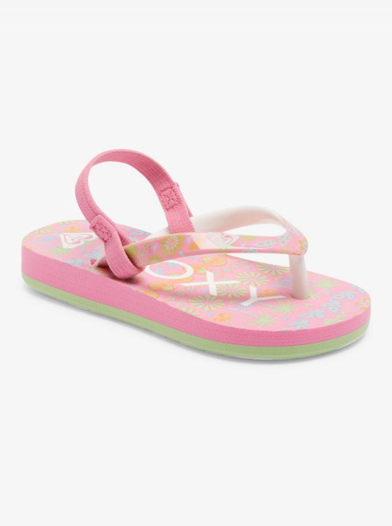 Roxy Pebbles Sandalen Mädchen | 63745-OGBT