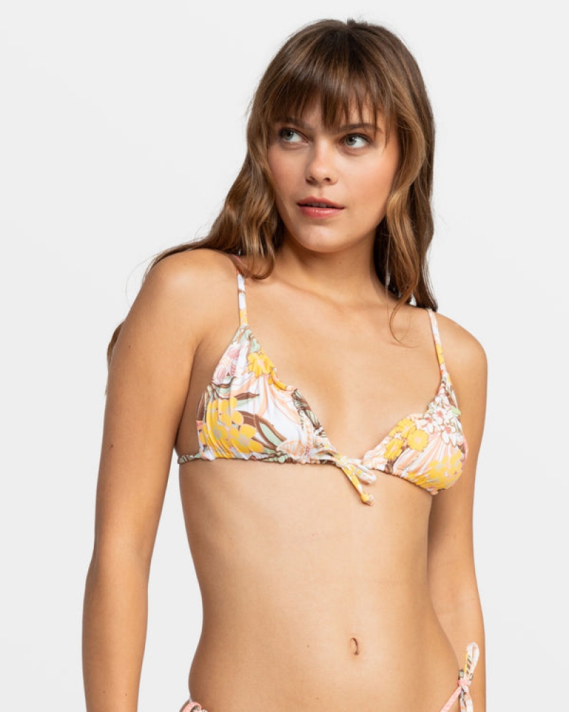 Roxy Playa Paradise Reversible Triangle Bikinioberteile | 80654-BUQP