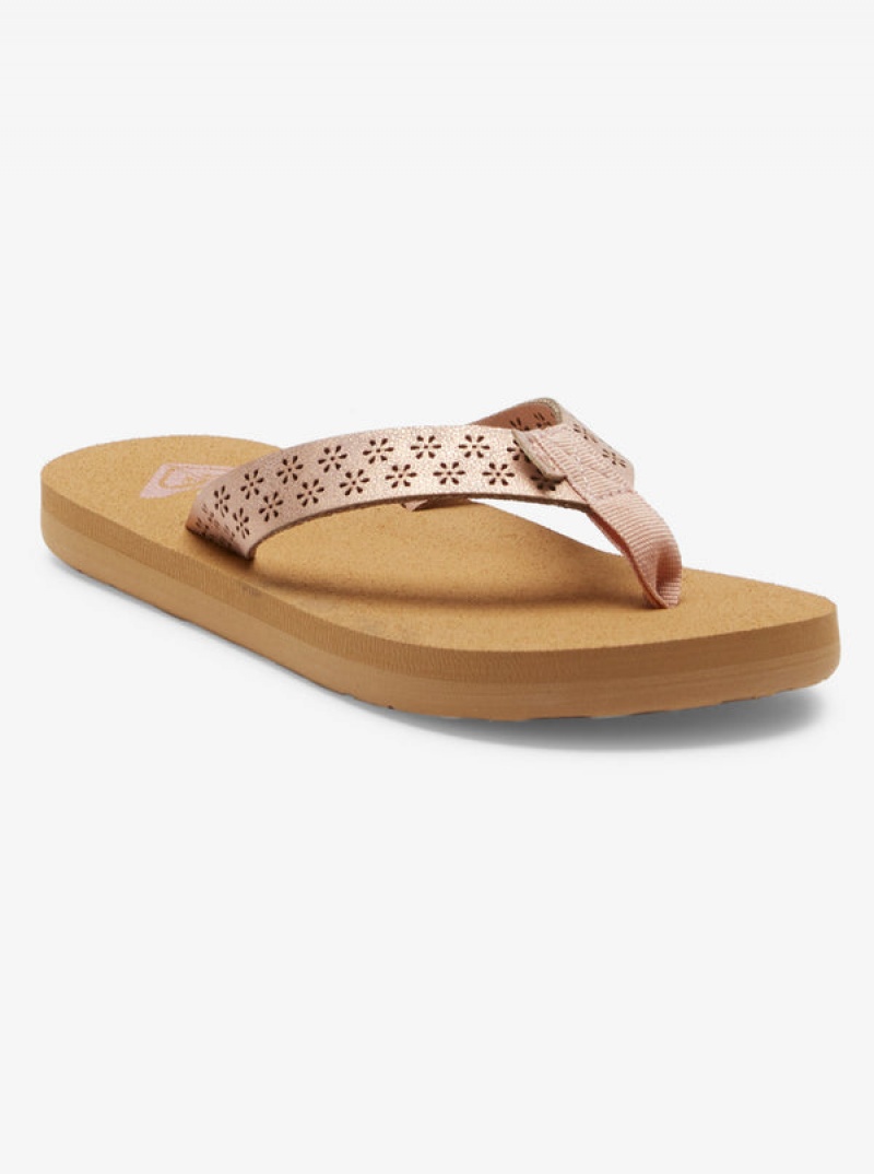 Roxy Porto Motif Sandalen Mädchen | 92750-GEHU