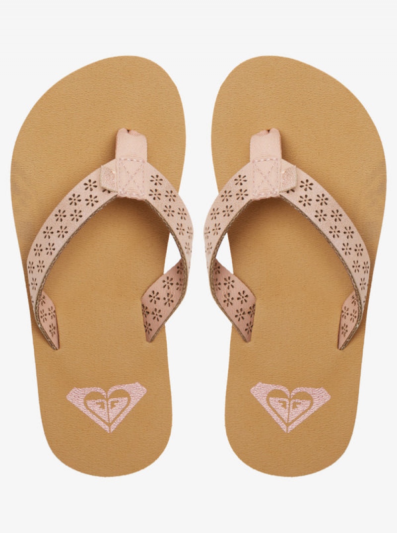 Roxy Porto Motif Sandalen Mädchen | 92750-GEHU