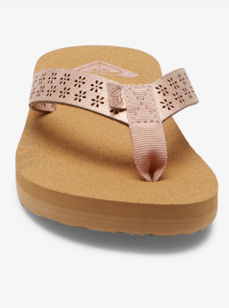 Roxy Porto Motif Sandalen Mädchen | 92750-GEHU