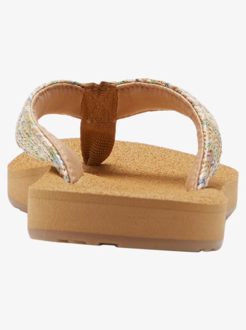 Roxy Porto Raffia II Sandalen | 29657-RNTA