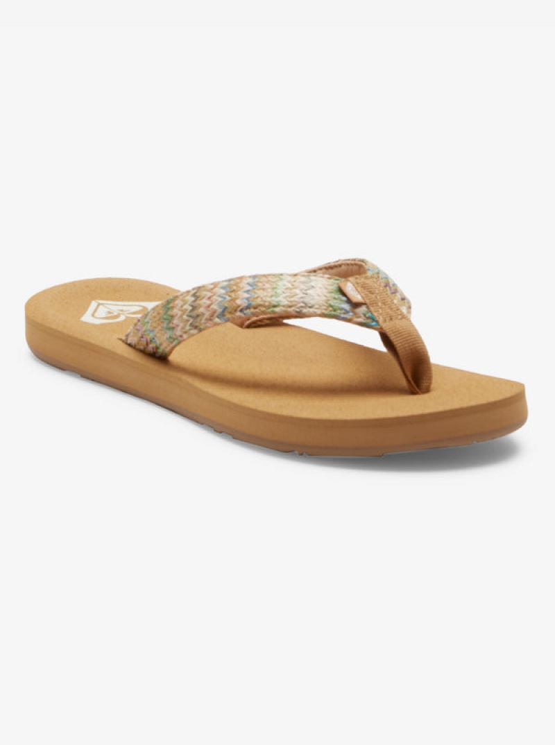 Roxy Porto Raffia II Sandalen | 29657-RNTA