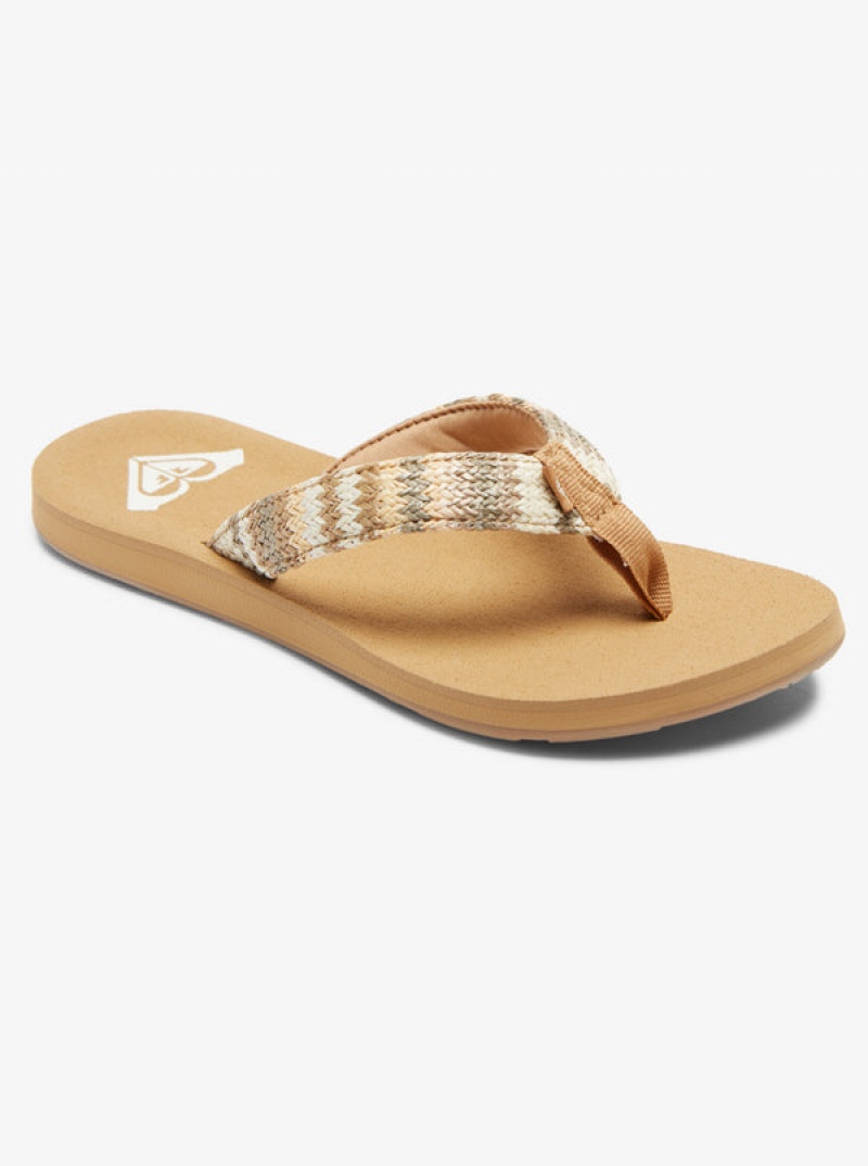 Roxy Porto Raffia Sandalen | 85264-JVST