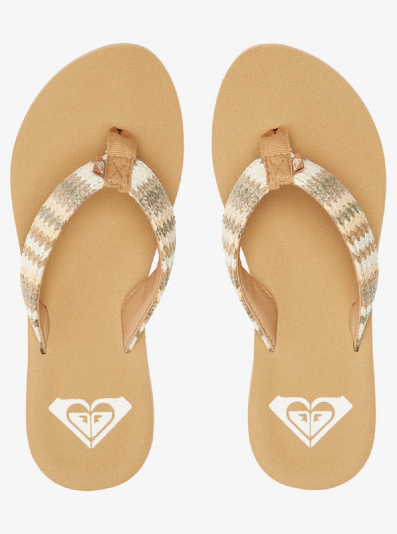 Roxy Porto Raffia Sandalen | 85264-JVST